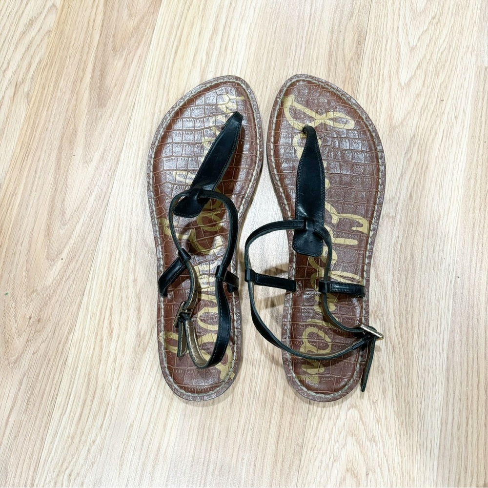 Black Strappy Women's Sandals
